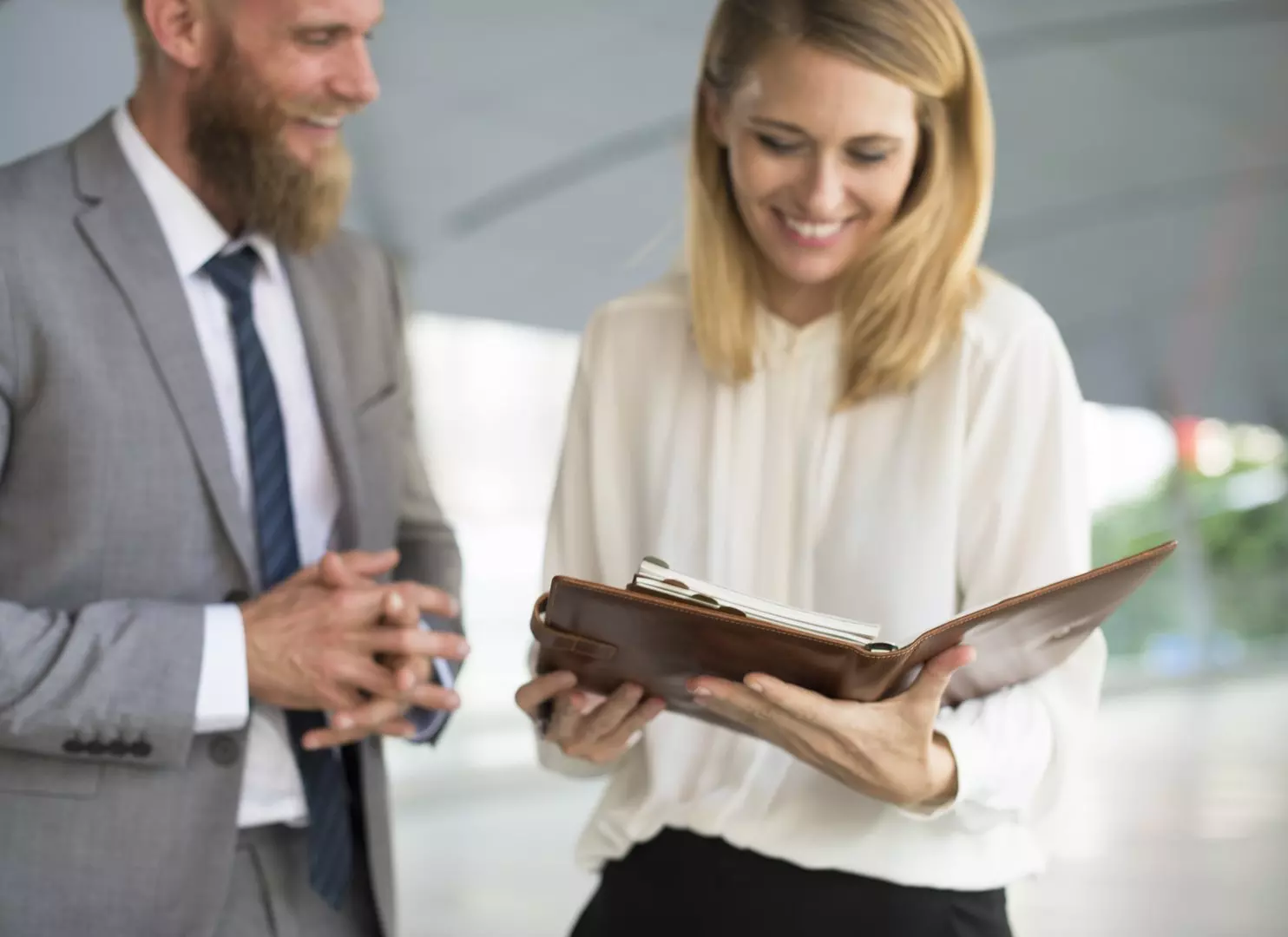 Business Talk Men Women Agenda