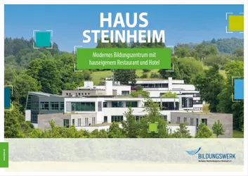 Haus Steinheim Broschüre