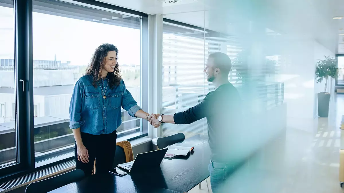 Beratung beim Bildungswerk